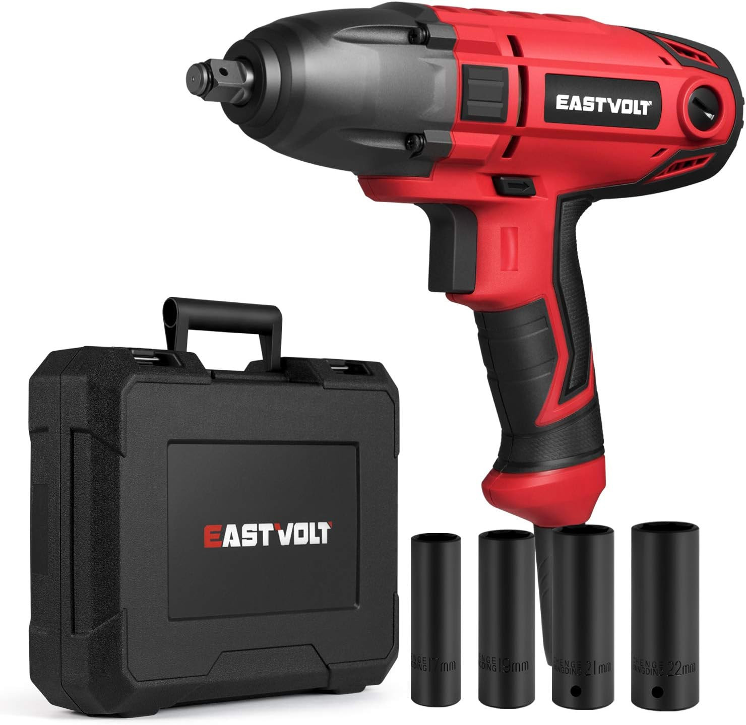 800W Electric Impact Wrench, Heavy Duty 7.5 Amp Corded Max Torque 450 Ft-Lbs 340 gallery