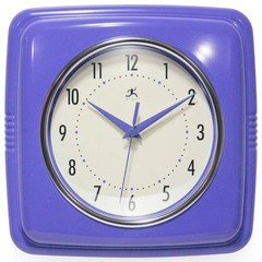 9.25″ Square Retro Wall Clock