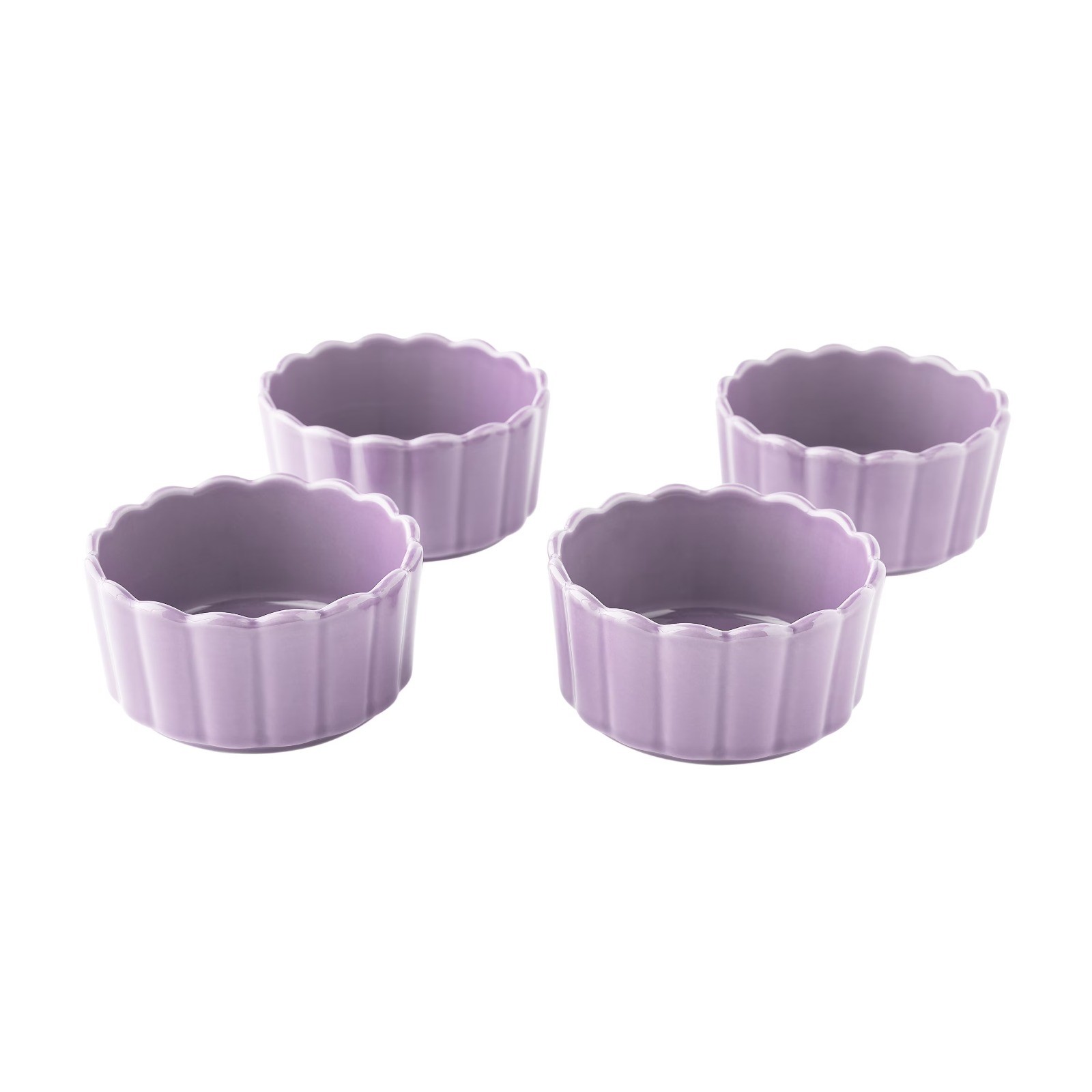 Colette Stoneware Ramekins, Purple, Set of 4 gallery