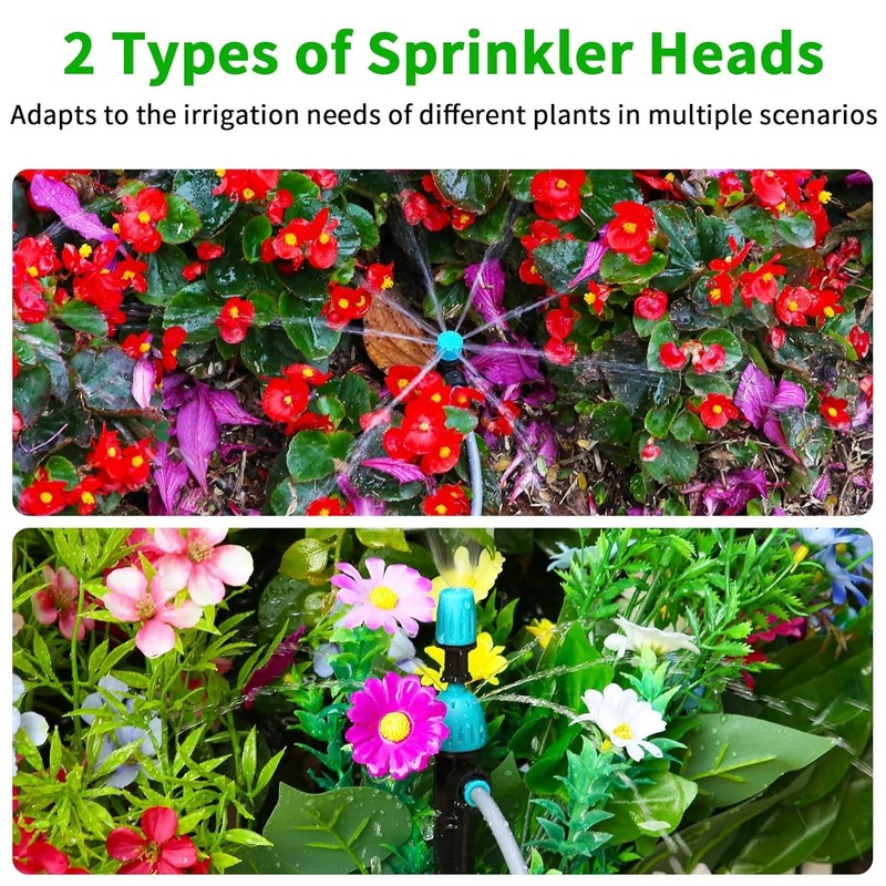 DIY Garden Irrigation System - Quick Connect Water Saving Kit for Balcony/Lawn gallery