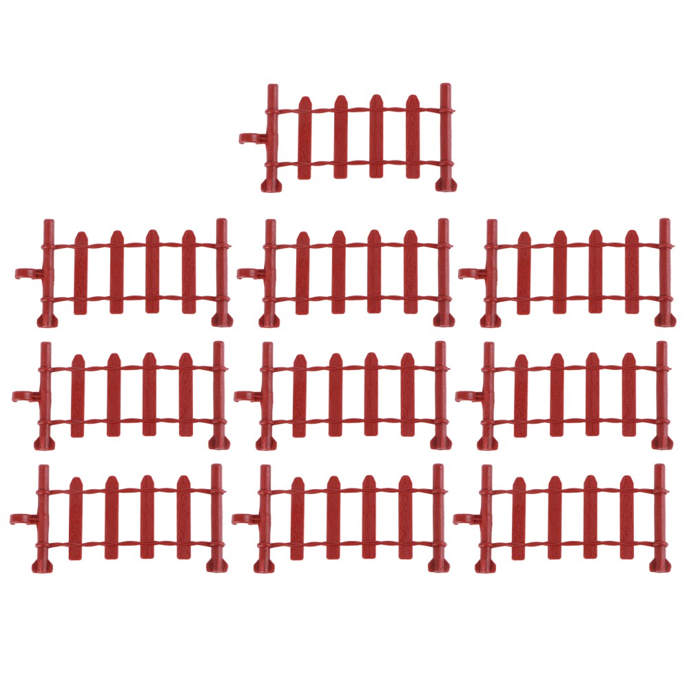 10pcs 8cm Small Fence Courtyard Indoor or Outdoor Garden Fence gallery