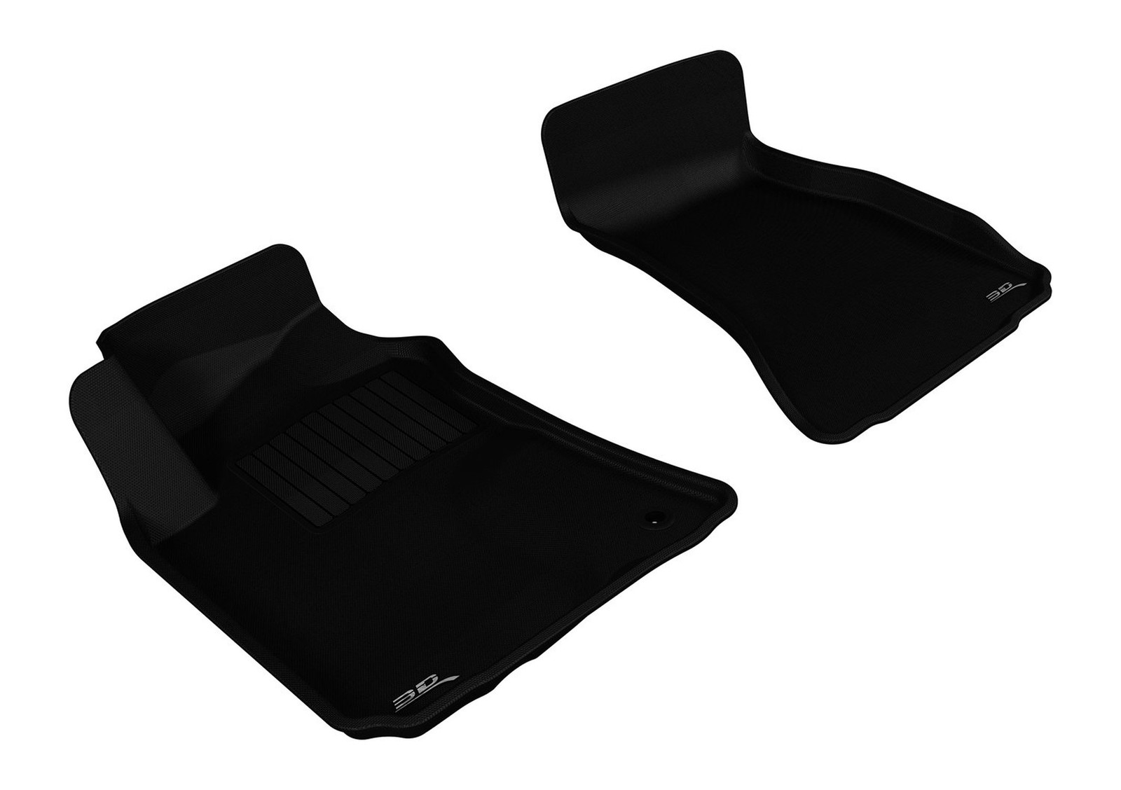 3D MAXpider - L1DG01511509 Front Row Custom Fit All-Weather Floor Mat for Sel... gallery