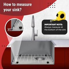 Kitchen Sink Bottom Grid Protector Stainless Steel Single & Double Bowl SALE