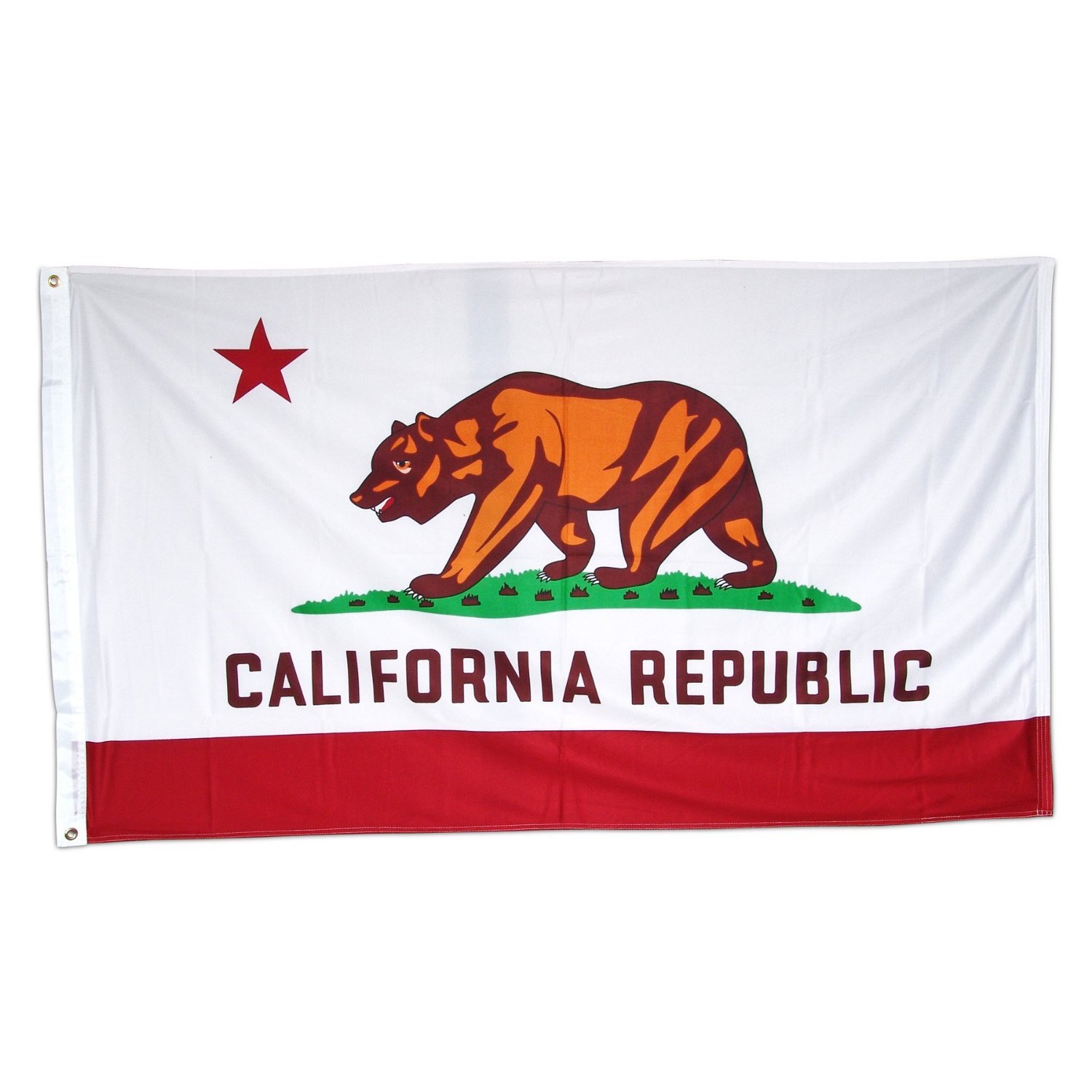 2x3 California State Polyester Nylon Flag Banner Grommets Fade Resistant 100D gallery