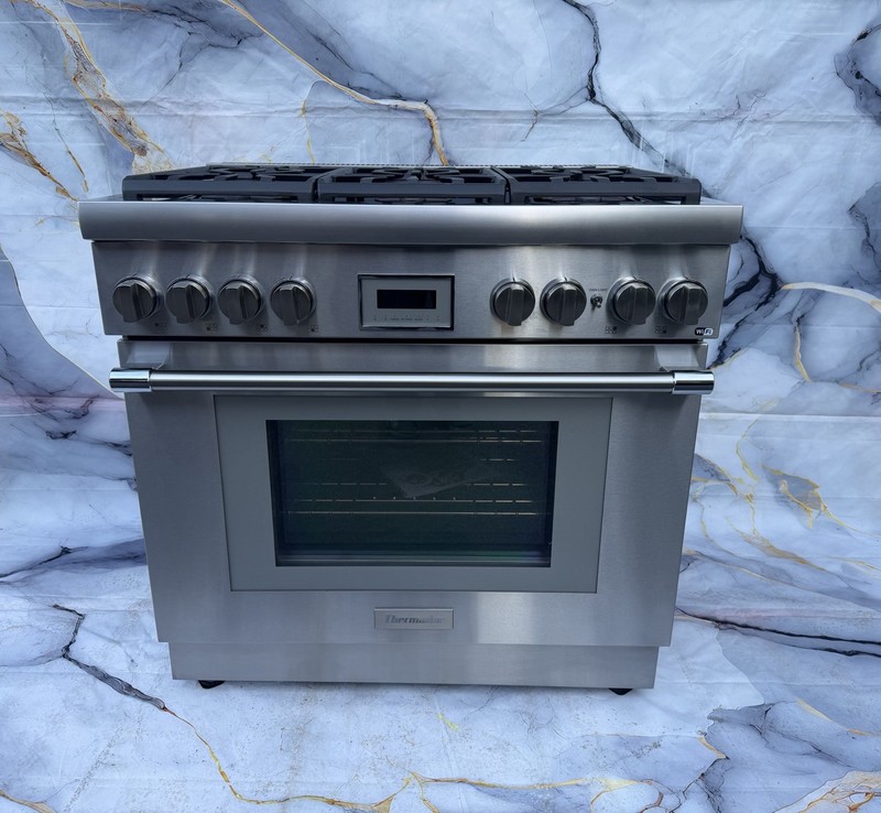Thermador Range 36” Pro Harmony - Model PRG366WH - All-Gas (120) + Warranty gallery