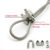 Wire Rope Clamp Thimble Simplex Duplex 2mm 3mm 4mm 5mm 304 Stainless Steel gallery