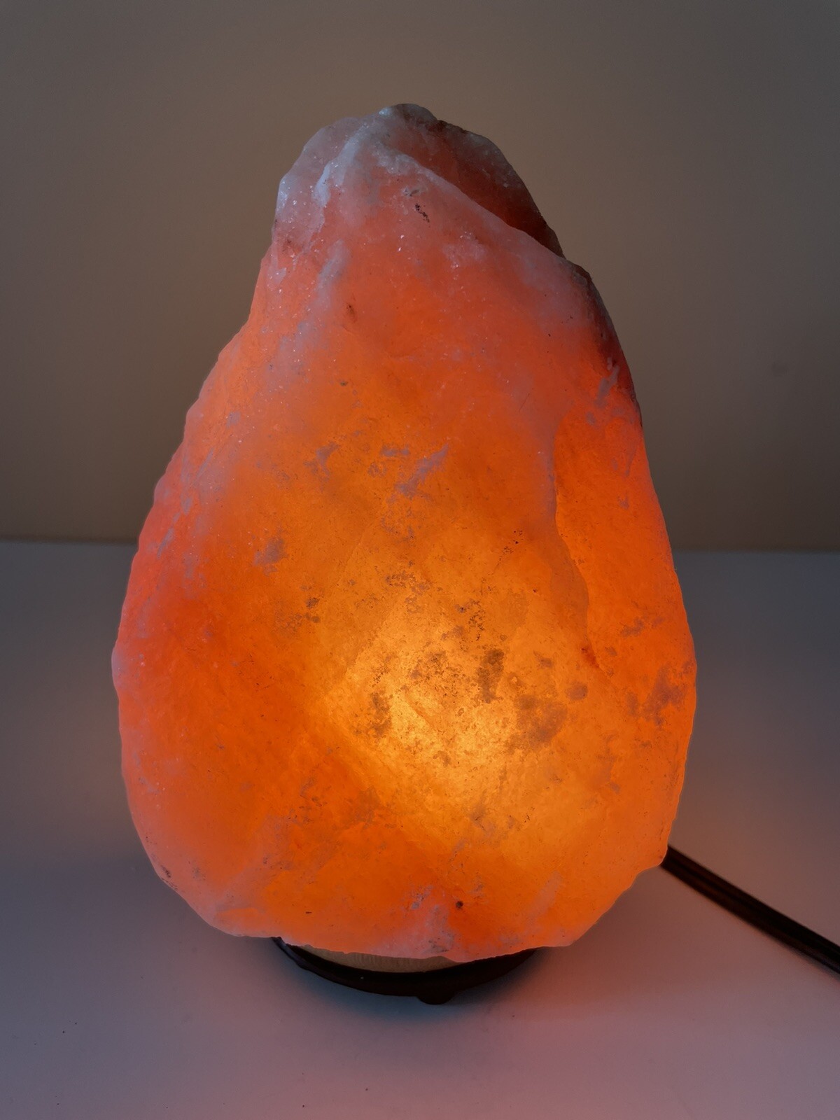 Himalayan Salt Lamp with Dimmer Cord - Night Light Natural Crystal Rock 8” gallery
