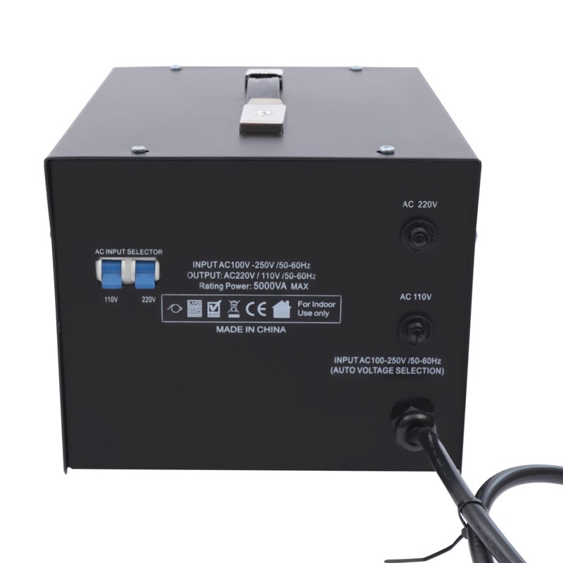 5000W Step Up/Down Transformer Regulator/Stabilizer 120V-220V 220V-110V Voltage gallery