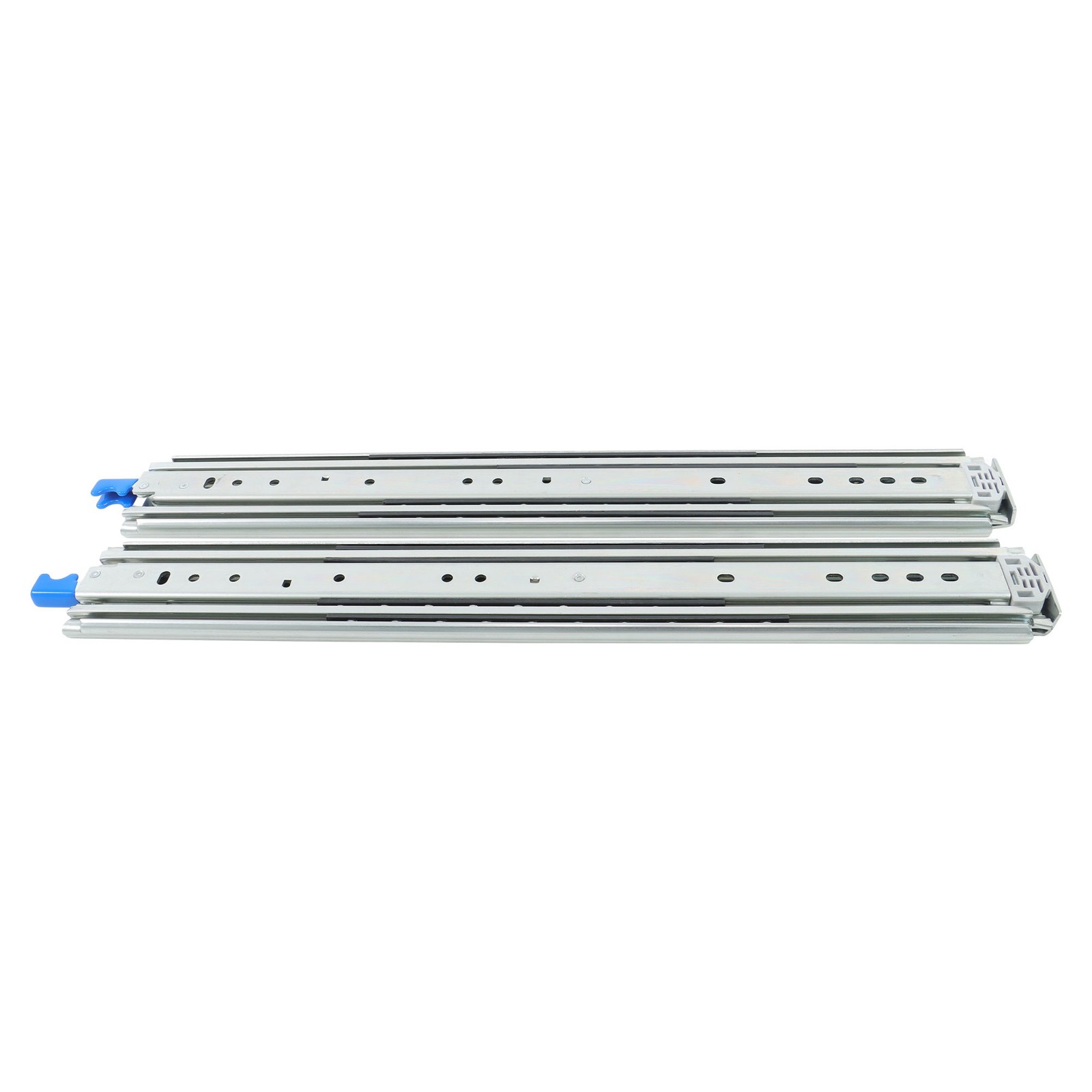 22" Locking Drawer Slides 500lb Heavy Duty Ball Bearing Full Extension With Lock gallery
