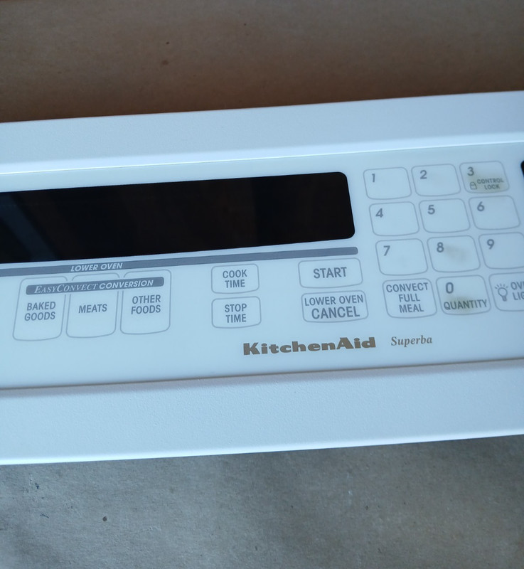 8302346 KitchenAid Superba Oven Control Panel Board Off-White OEM Genuine #7834 gallery