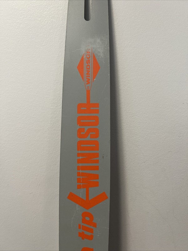 VTG 16” Chainsaw Guide Bar: Windsor Dura Tip 17DB50 E00X 4052, Made In Canada gallery