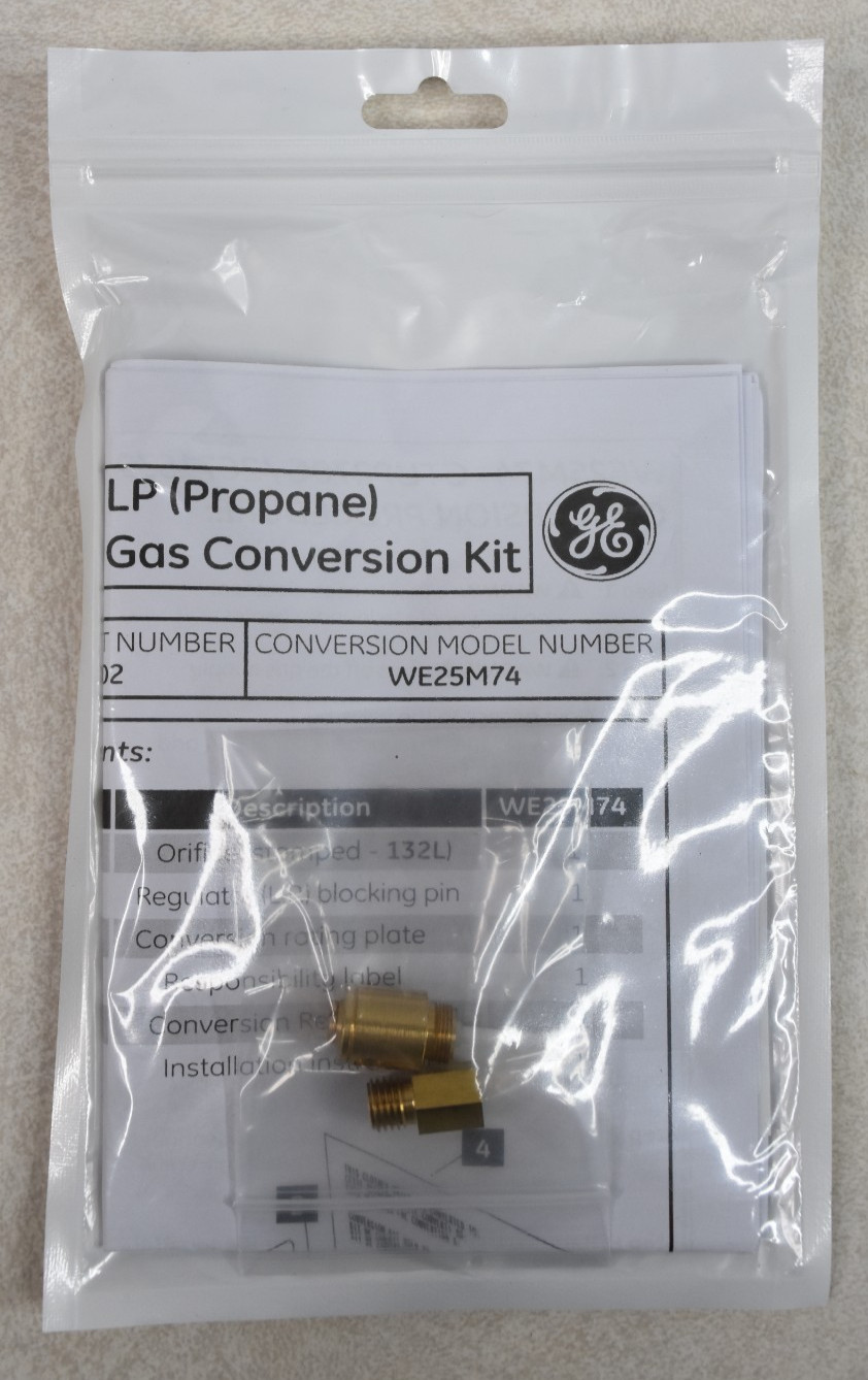 GE WE25M74 Dryer LP Conversion Kit NEW OEM gallery