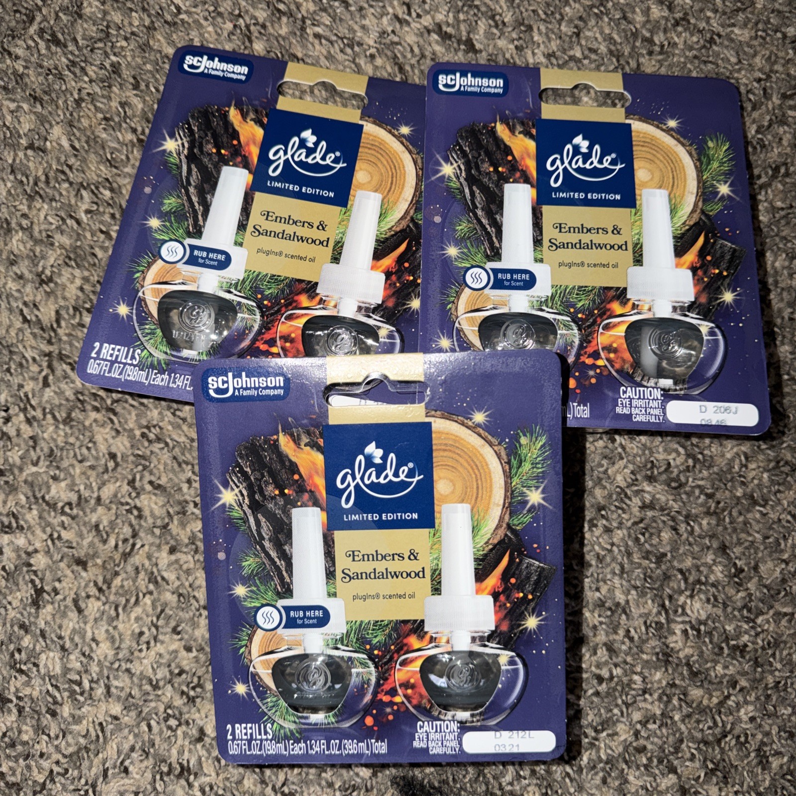PlugIns Refills Air Freshener, Embers & Sandalwood, Scented and Essential Oil. gallery