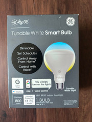 Tunable White Smart LED Bulb Dimmable Indoor Floodlight Bulbs C by GE BR30