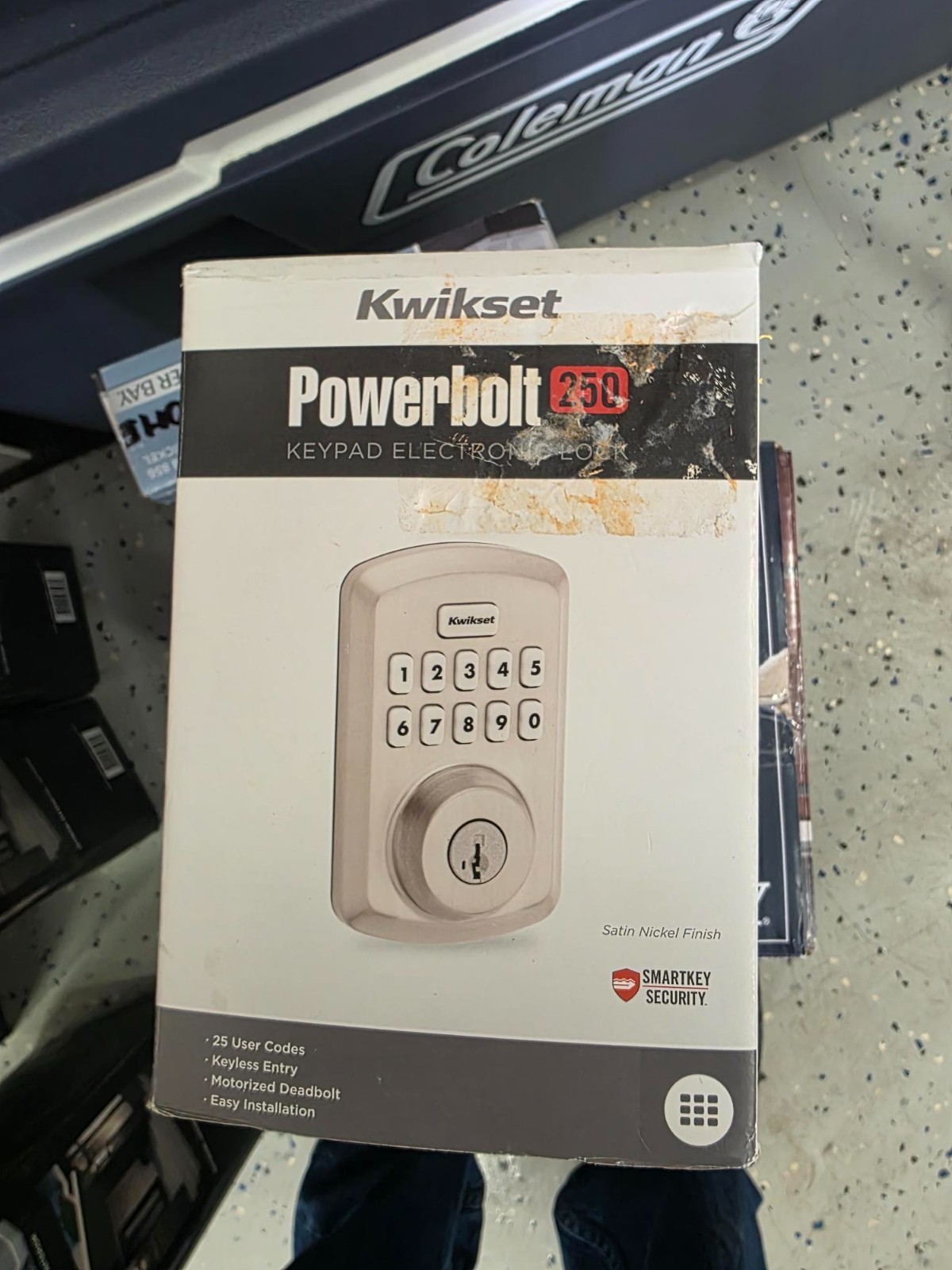 Kwikset Powerbolt 250 10-Button Keypad Satin Nickel Transitional Electronic gallery