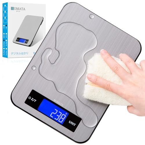 BOMATA Digital Scale 1g increments 10kg capacity Waterproof and stain-resistant gallery