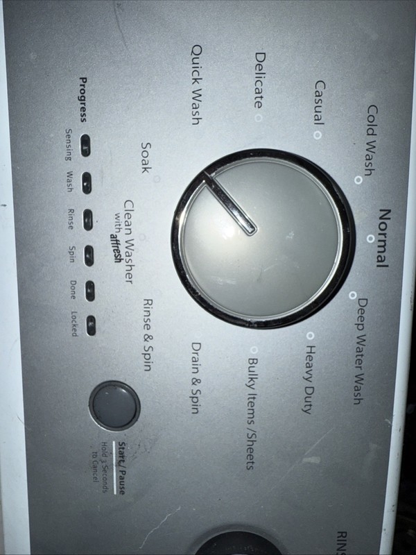 Whirpool Washer Panel Control Board W10916478 gallery