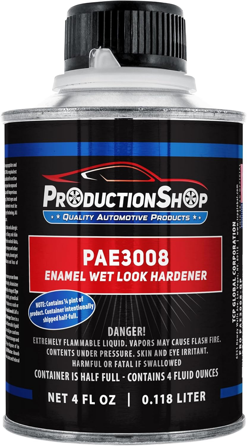PAE3008 Acrylic Enamel Wet Look Hardener - 4 Fl Oz Can - Universal Catalyst for gallery