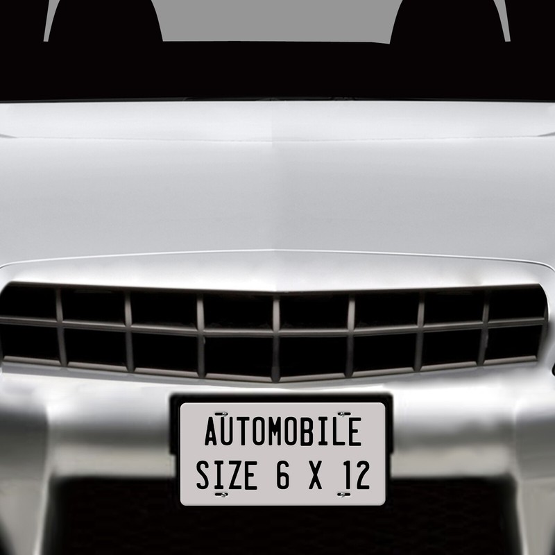 Personalized Custom License Plate Tag for Any State Wall Auto Car Bicycle ATV gallery