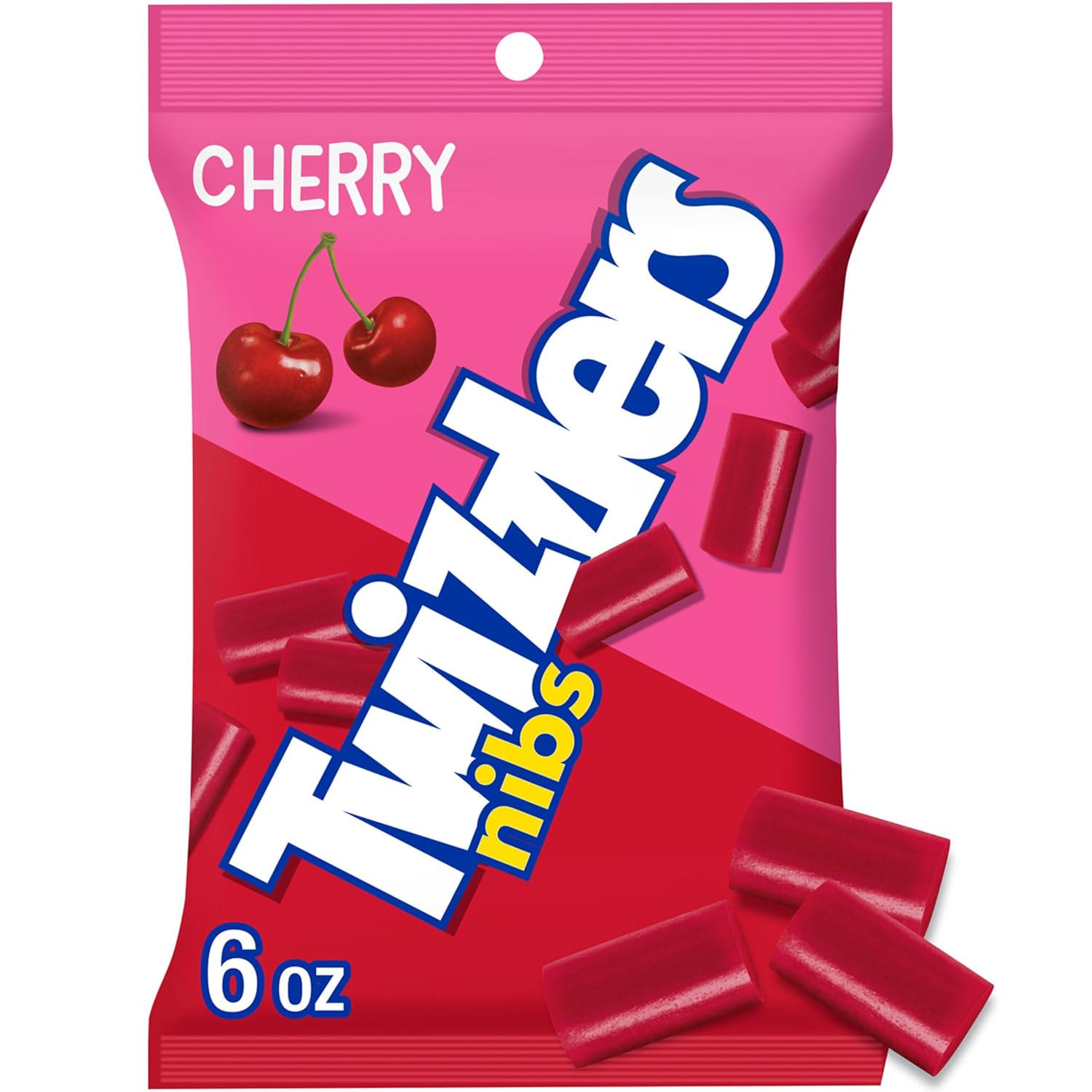 NIBS Cherry Flavored Licorice Style, Chewy Candy Bags, 6 Oz (12 Count) gallery
