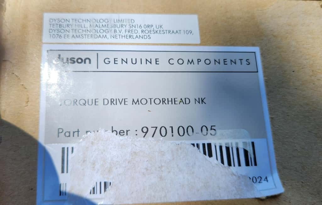Dyson Vacuum Cleaner Attachment Motorhead - Part Code: 215343 Open box gallery