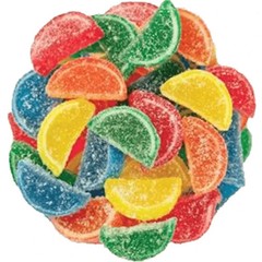 Premium Artisan Mini Fruit Slices – Decadent Chewy Fruit Confections
