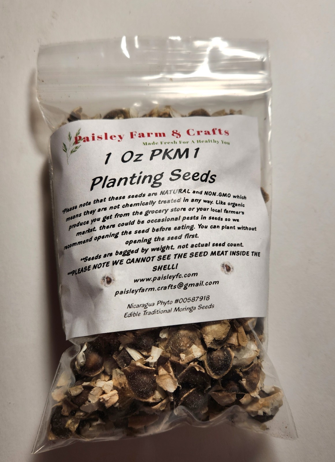 Moringa Oleifera PKM1 Seeds - US Customs Cleared - All Natural! gallery