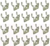 Azar 700017 Metal Prong Hook, 20-Piece 20 Pack, 700017 Hook gallery
