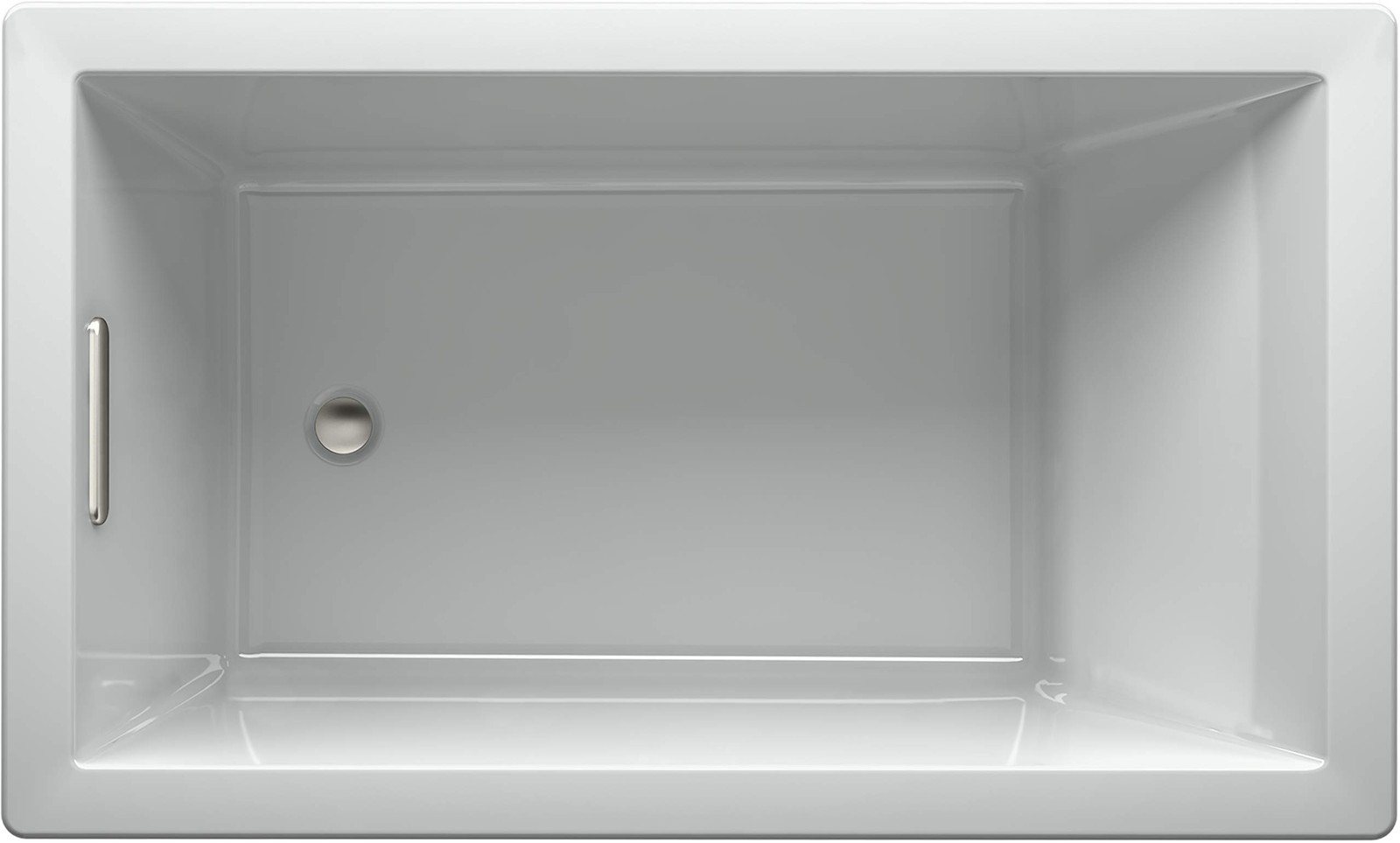 Kohler K-7272-BN Clearflo Slotted Overflow Bath Drain, Vibrant Brushed Nickel, gallery