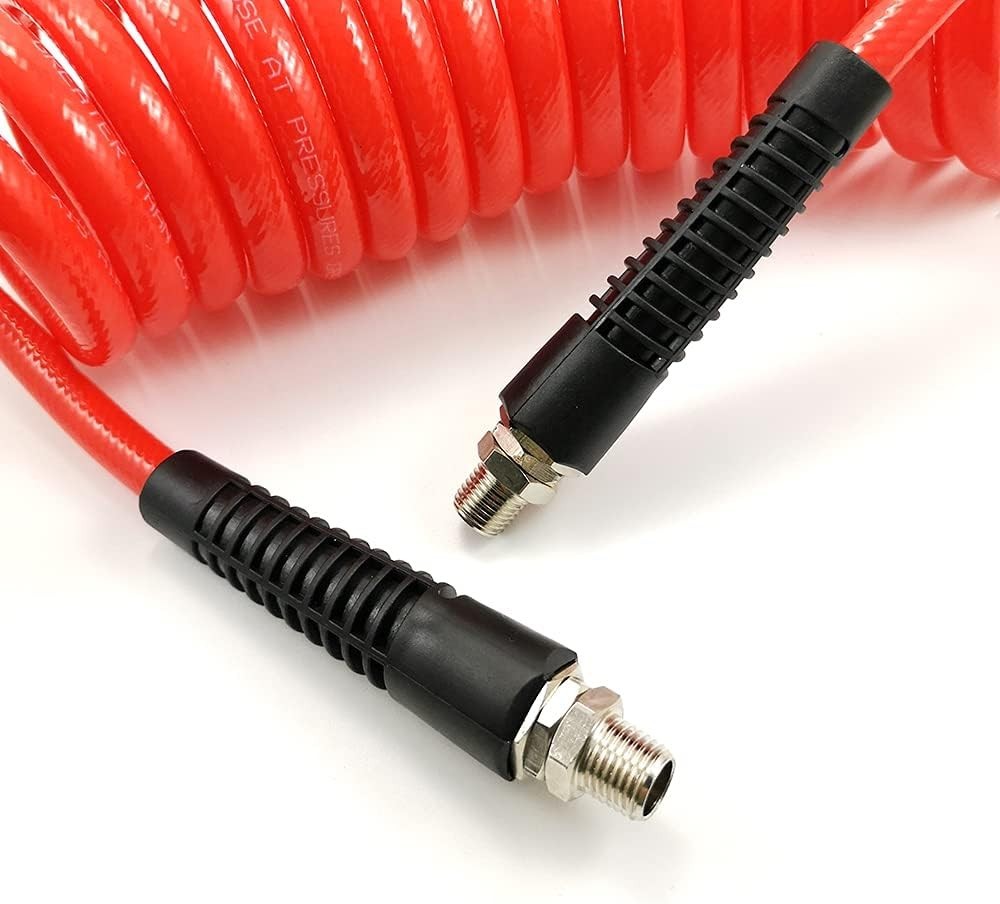 16-PCs. Air Compressor Accessories Kit with 3/8" x 15 ft Coil Air Hose gallery