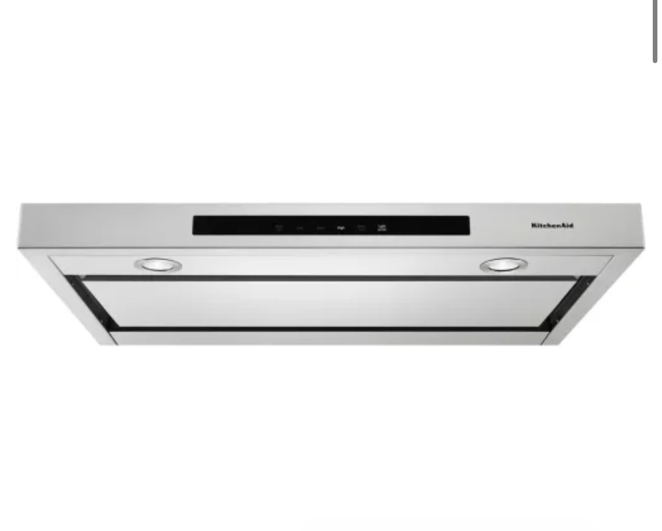 KitchenAid KVUB400GSS Under-Cabinet Range Hood with 400 CFM Internal Blower gallery
