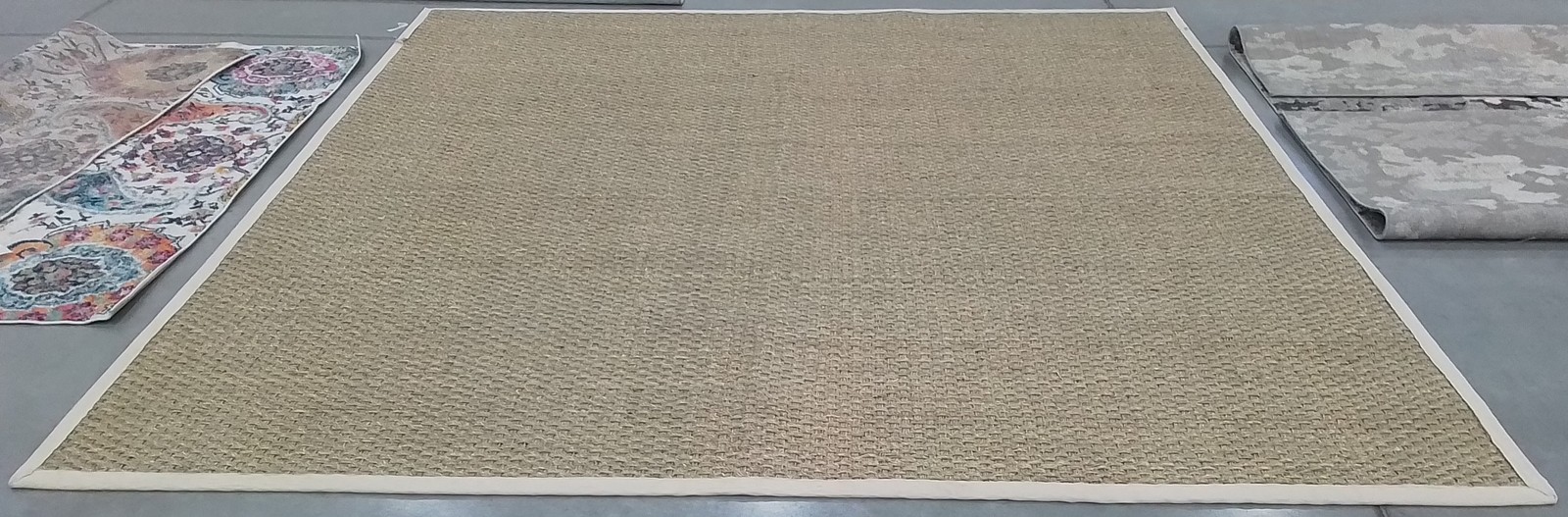 NATURAL / IVORY 10'-0" x 10'-0" Flaw in Rug Reduced Price 1172794869 NF114J-10SQ gallery