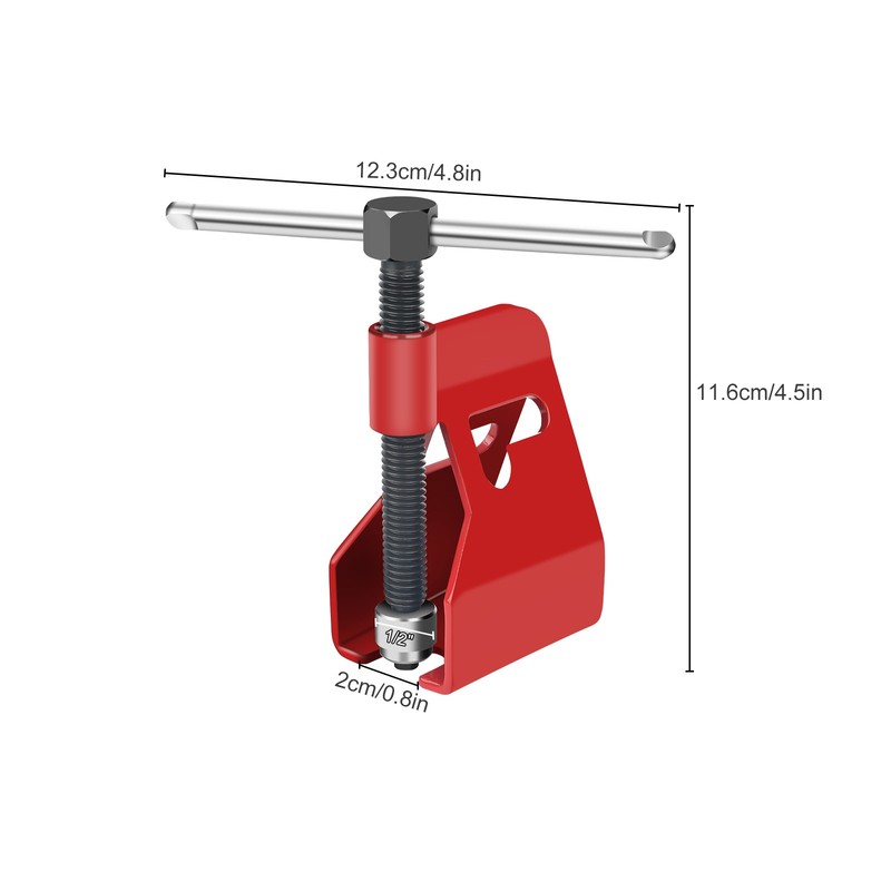 Compression Ring Puller Tool Remove Nut Ferrule for 1/2"Copper Pipe Valve Repair gallery