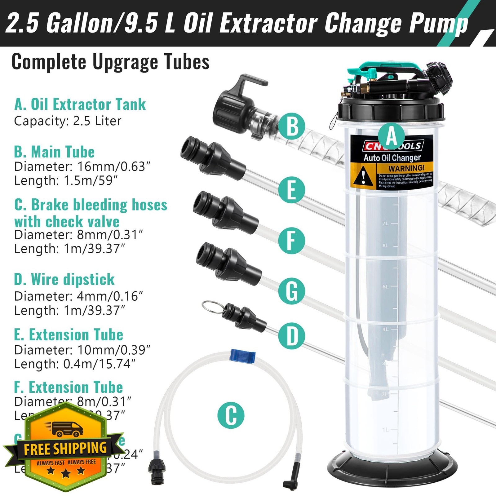 Estune Fluid Extractor Pump 2.5 Gallon gallery