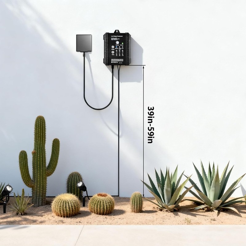 65W Low Voltage Landscape Transformer with Countdown Timer & Photocell Sensor gallery