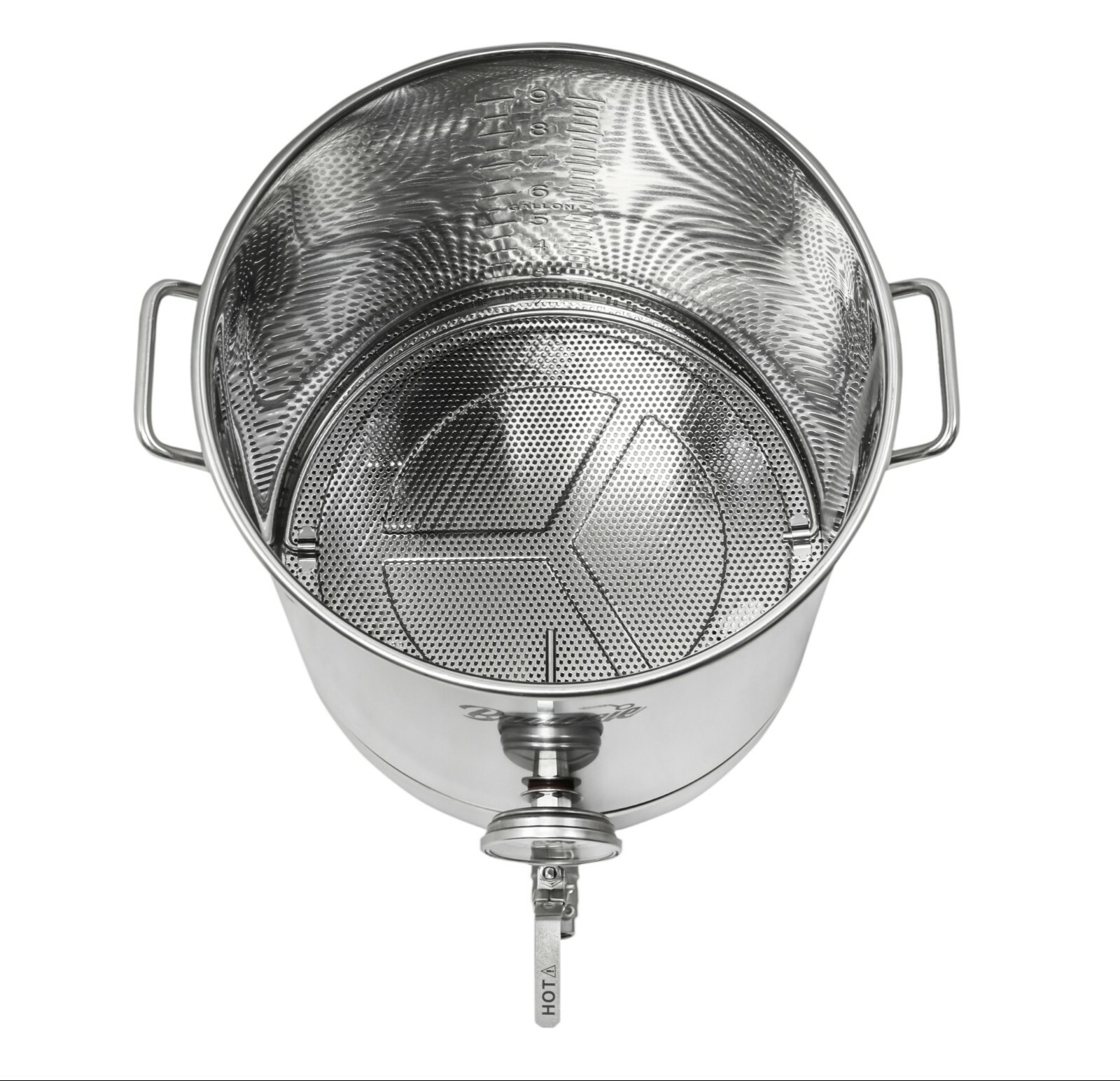 BREWSIE Stainless Steel Home Brew Kettle Thermometer, Ball Valve, Mash Tun gallery