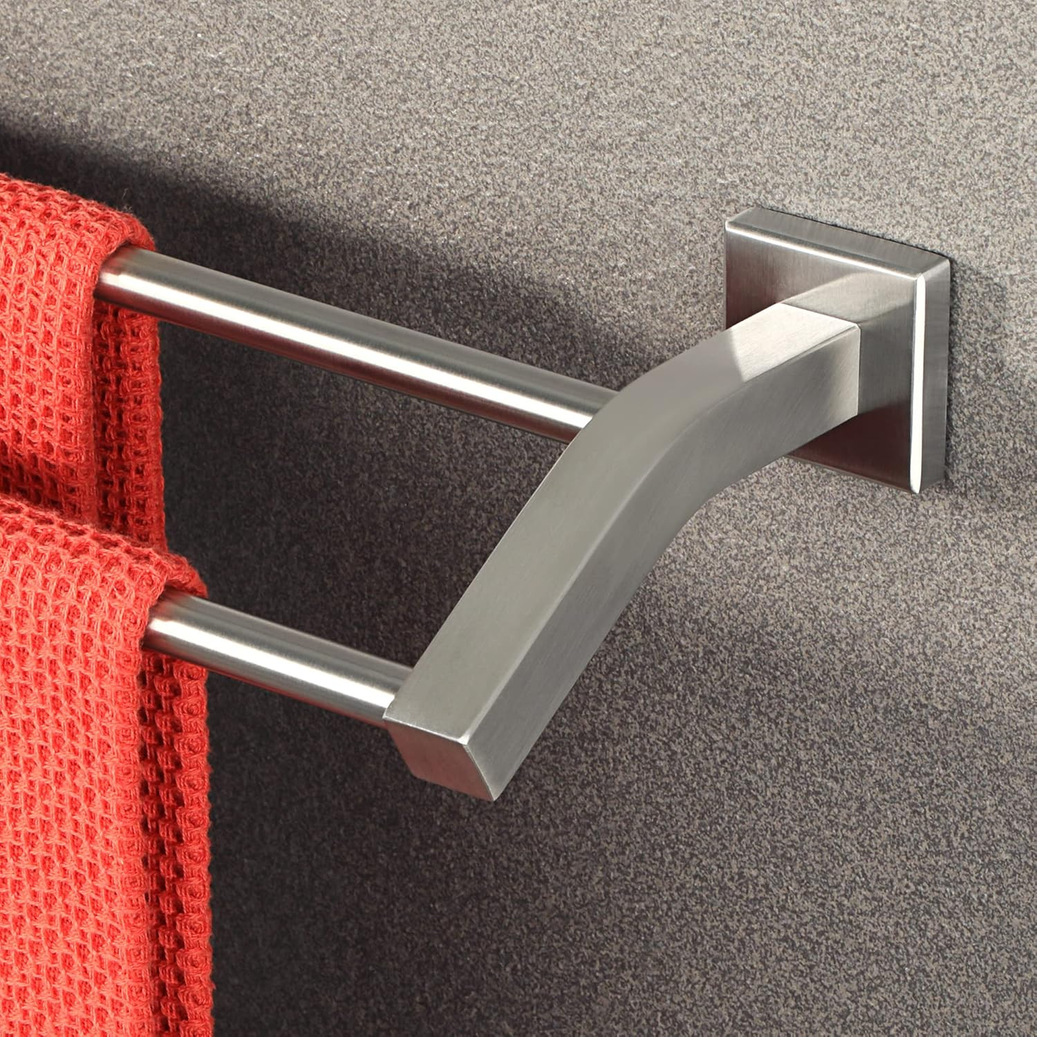 Bath Double Towel Bars Towel Racks for Bathroom,Wall Mount Towel Holder Heavy Du gallery