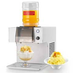 Snowflake Ice Machine — 176lb/24h, 0-100 Speeds, Food-Grade Stainless