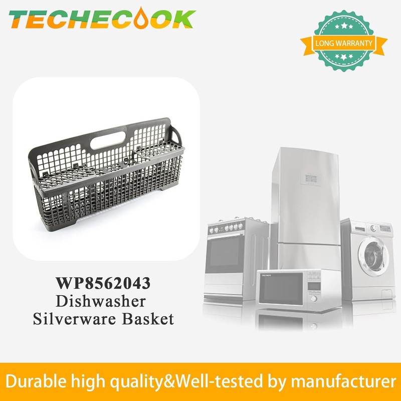 Dishwasher Silverware Basket Replacement for 8531233 WP8562043 Whirlpool gallery