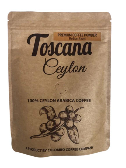 CEYLON COFFEE POWDER Pack Medium Roast Roasted Premium Coffee Natural 100g gallery