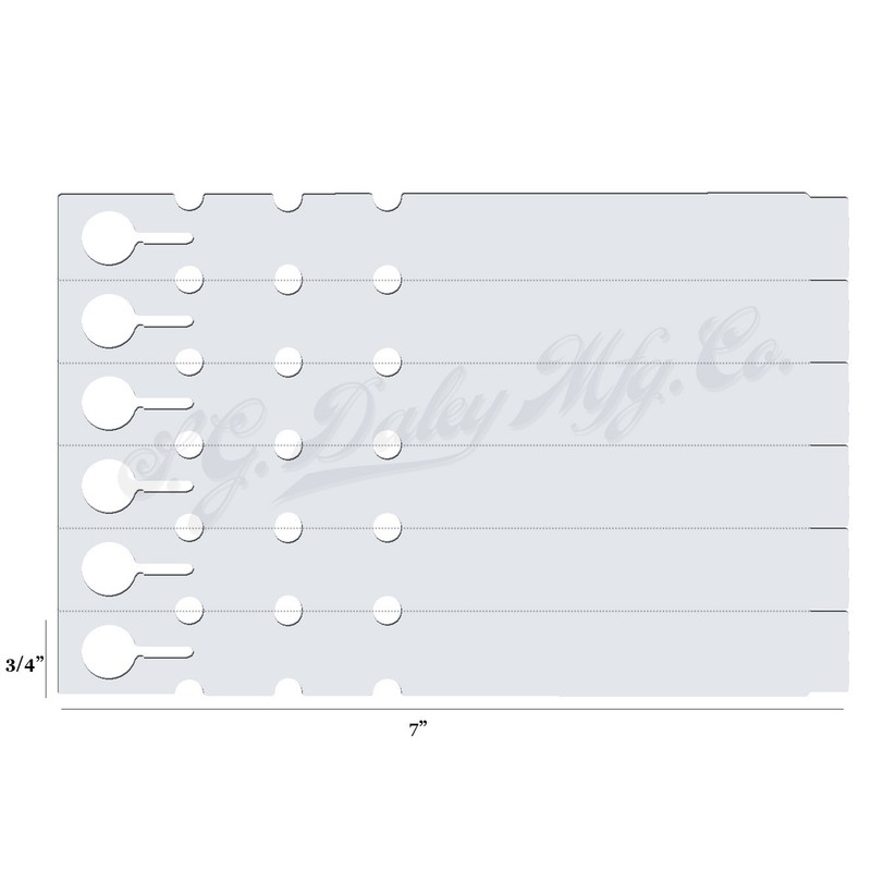 Wrap Around Plastic Nursery Garden Tree Labels Plant Tags WHITE- 4 SIZES gallery
