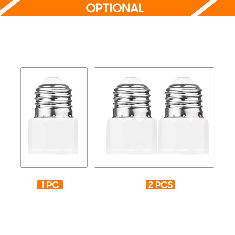 2 PCS E26 E27 Socket 2 or 3 Prong AC to A0N5 gallery