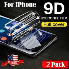 2PCS Hydrogel Screen Protector For iPhone 13/pro12/11/8/7/6+/X/XS/XR Pro Max SE