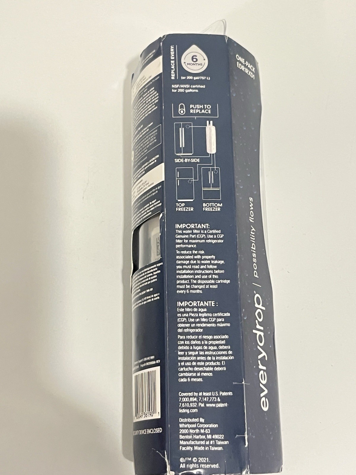 Everydrop Ice and Water Refrigerator Filter 1 (EDR1RXD1) gallery