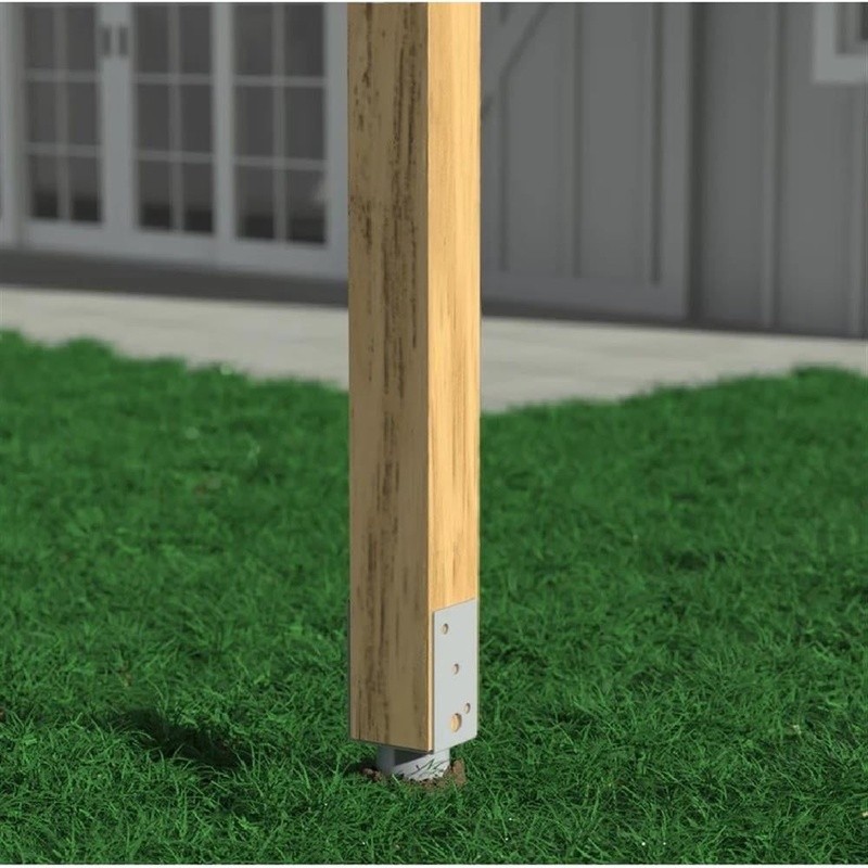 No Dig Ground Anchor 4x4 Mailbox Post Easy Installation Heavy Duty Steel New gallery