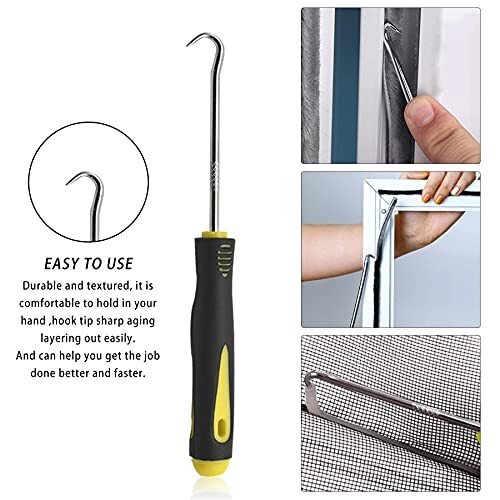 3 Pcs Screen Tool, Window Screen Spline Roller Tool ,Mesh Screen Door Repair Kit gallery