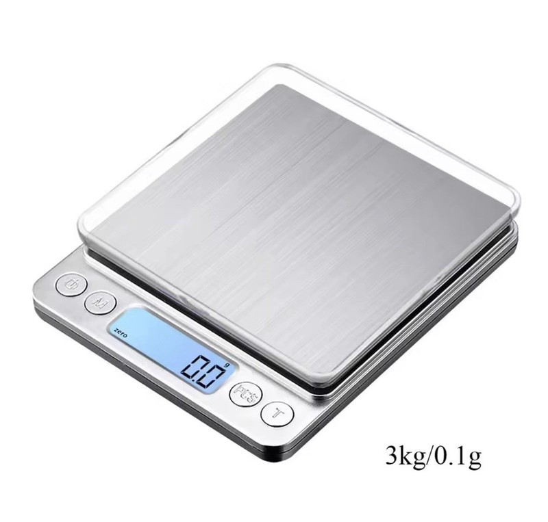 SUPER SENSITIVE KITCHEN SCALE 0.1g/3KG BATTERY ELECTRONIC DIGITAL LED gallery