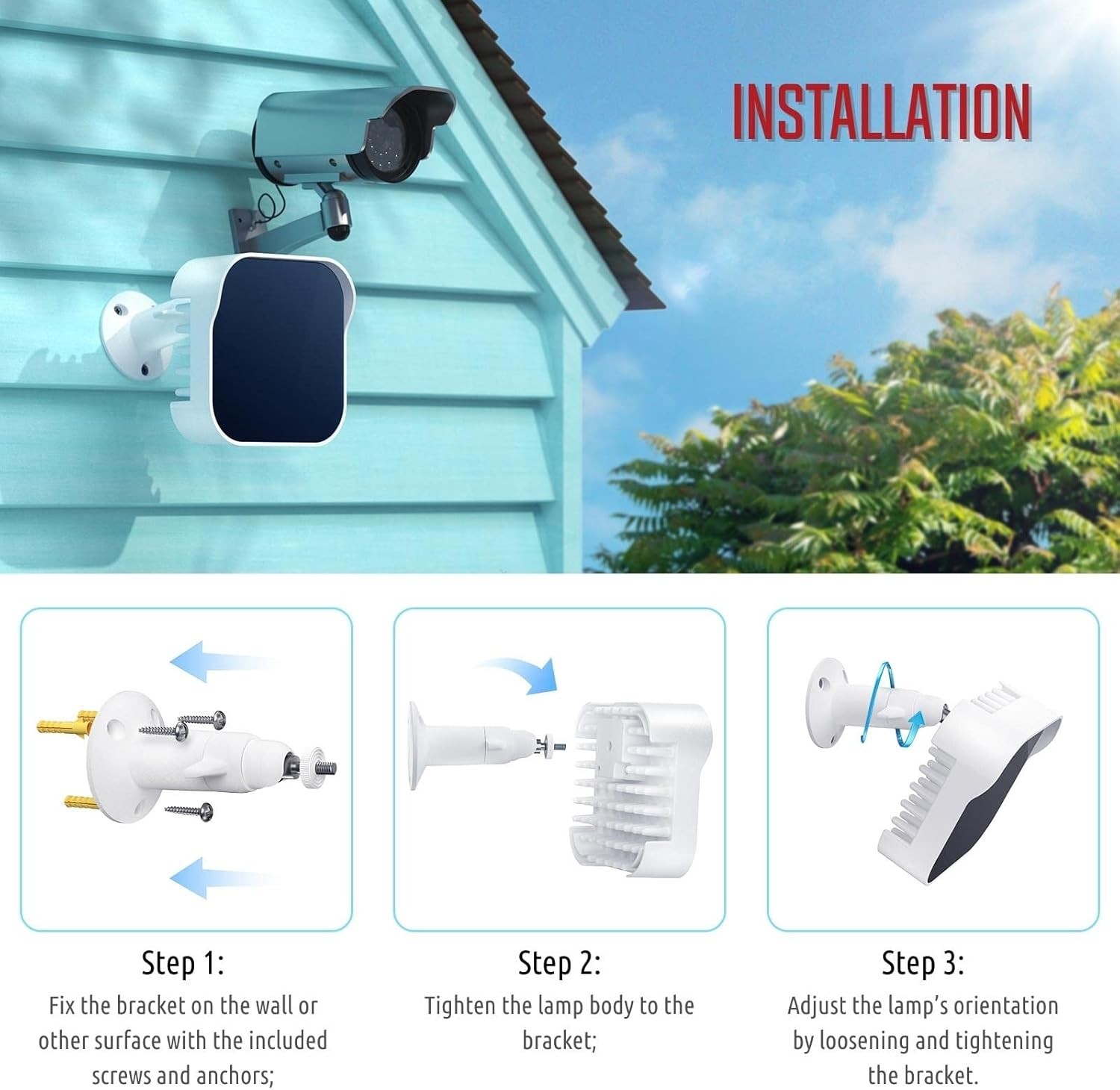 DI20 IR Illuminator | Long Range Infrared Flood Light for Security Camera (w/Pow gallery