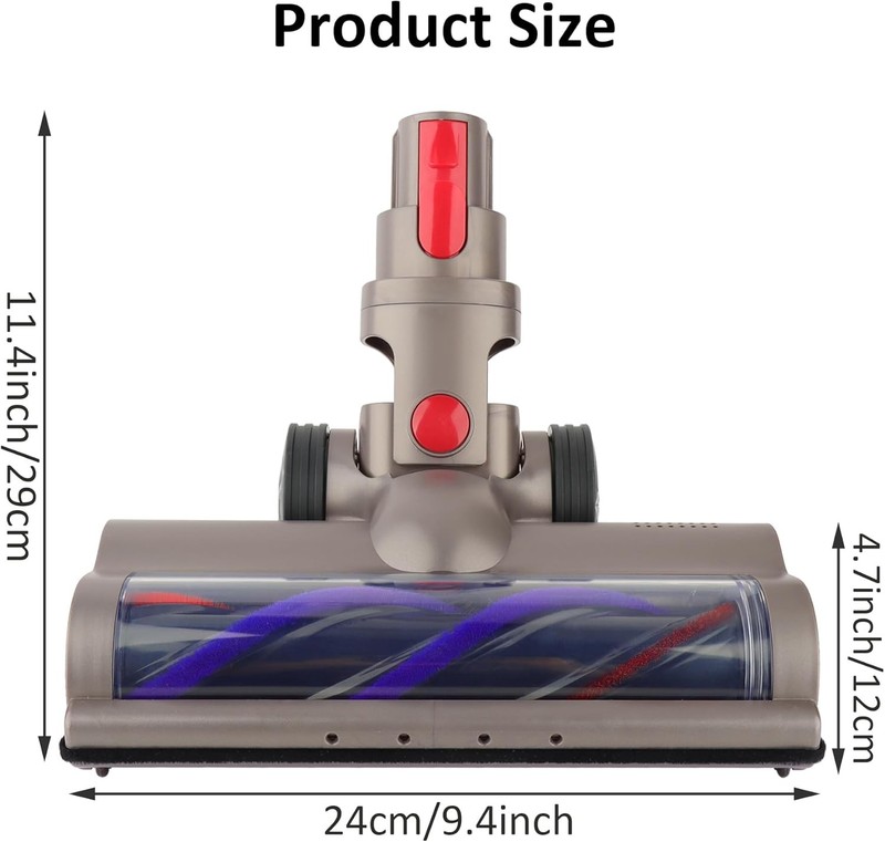 Quick Release Brush Cleaner Head for Dyson V15 V11 V10 V8 V7 Vacuum Cleaner gallery