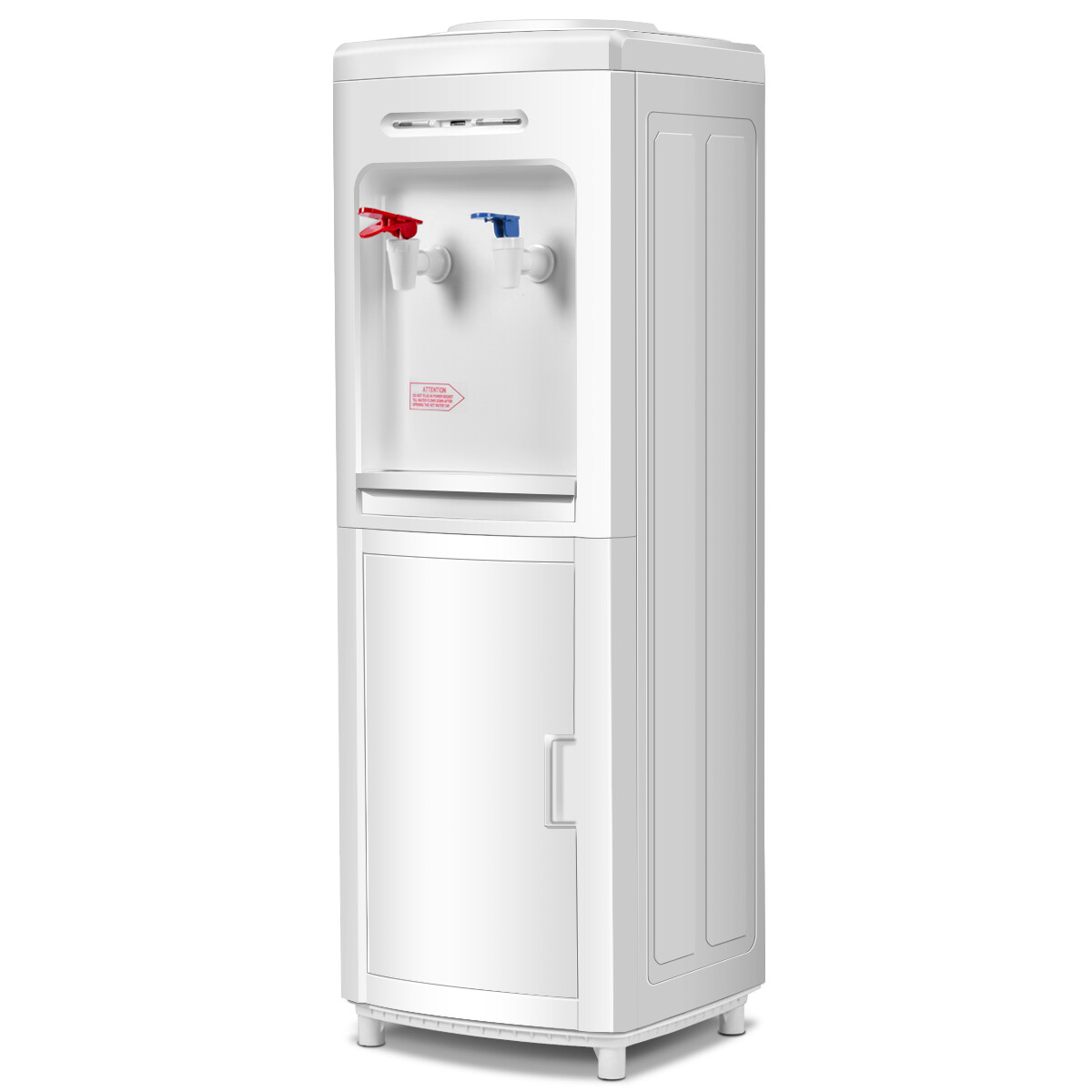 Costway Hot Cold Water Top Loading Water Cooler Dispenser for 3-5 Gallon Bottle gallery